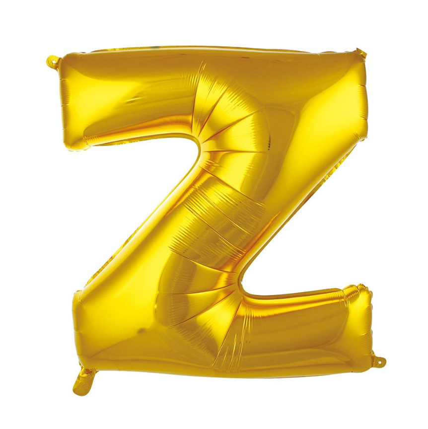 Folyo Balon Gold Z 34 İnç 76 Cm